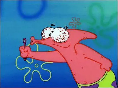 Dans Bob l'ponge, comment Patrick salue-t-il Bob ?