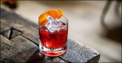 Comment s'appelle ce cocktail italien &agrave; base de gin, de vermouth rouge et de Campari ?