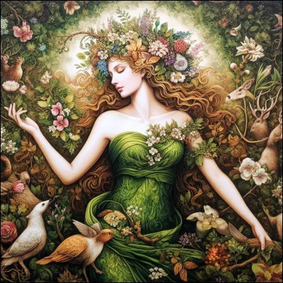 Qui est la déesse romaine des fleurs, des jardins et du printemps ?