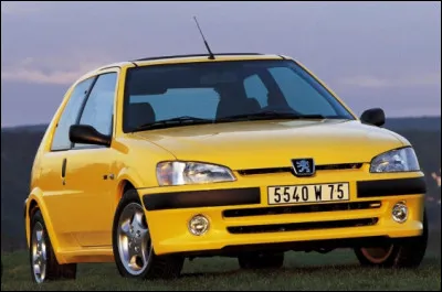 Quel est le modèle de cette petite Peugeot ?