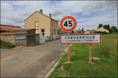 Je vous attends maintenant dans la Beauce, à l'entrée de Congerville. Village francilien, il se situe dans le département ...