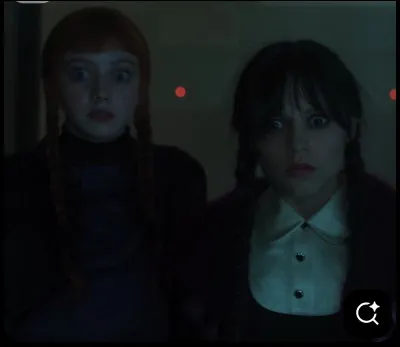 Quand Enid et Mercredi échangent leurs corps pourquoi regardent-elles Mercredi (dans le corps d'Enid) comme ça ?