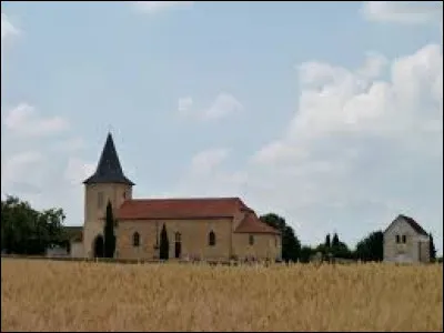 Voici l'église Saint-Orens, à Corbère-Abères. Village Béarnais, il se situe dans l'ex région ...