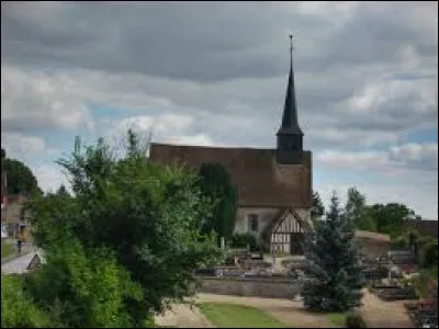 Vous avez ici l'église Saint-Taurin, à Hécourt. Village de l'arrondissement des Andelys, il se situe dans le département ...