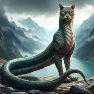 En Asie, le chat à corps de serpent poussant des cris horribles avant de lacérer ses victimes, est un ...