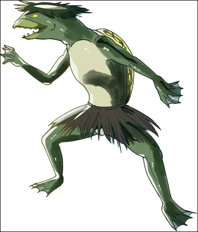Au Japon, quel est le nom de cette tortue humanoïde noyant ses victimes, si on ne lui offre pas du concombre ?