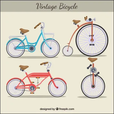 Quelle est la bicyclette la plus récente ?