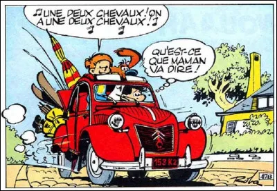 Cette 2 CV Citroën apparaît dans la série...