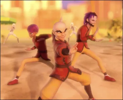 En plus de Juleka, quel autre personnage est présent aux côtés de Luka, au moment de son départ, juste avant de le quitter, dans un flashback ?