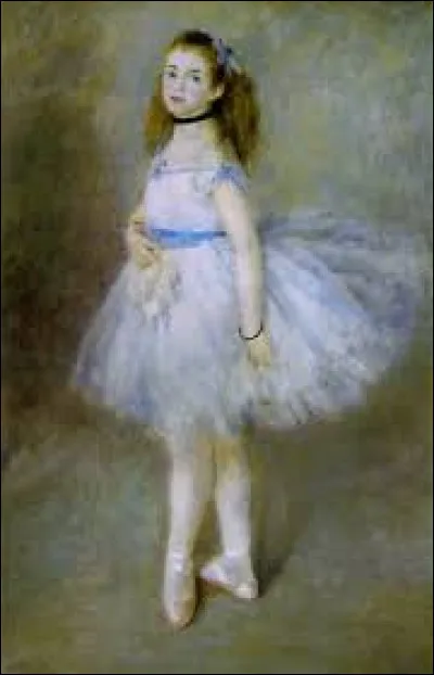 ''Danseuse'' est une toile impressionniste datant de 1874. Quel artiste a immortalisé cette jeune fille ?