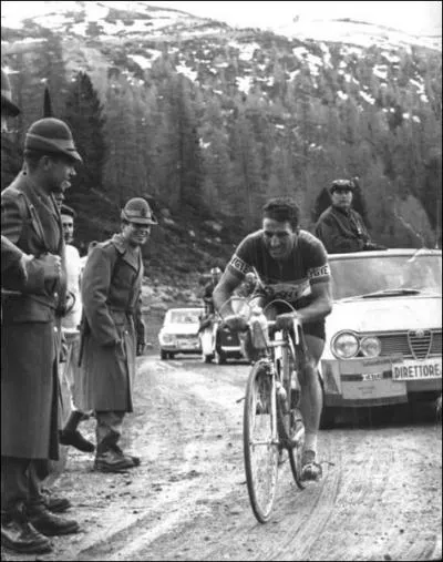 Le 'chamois des Abbruzes' tait un grand grimpeur au caractre de cochon. Vainqueur du Tour de Lombardie 1961 et de 4 tapes conscutives sur le Giro 1965...
