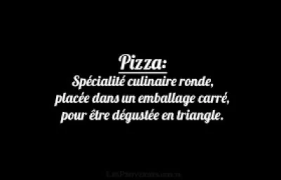 Qui que vous soyez, attention, cette fréquence est exclusivement réservée aux urgences. - Sans blague ! Et vous croyez que j'appelle pour commander une pizza ?