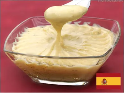 De quel pays est originaire la mayonnaise ?