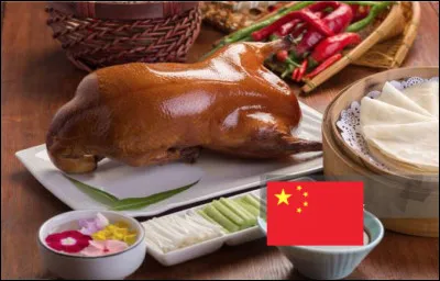 De quel pays est originaire le canard laqué ?