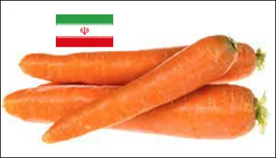De quel pays est originaire la carotte ?