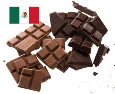 De quel pays est originaire le chocolat ?