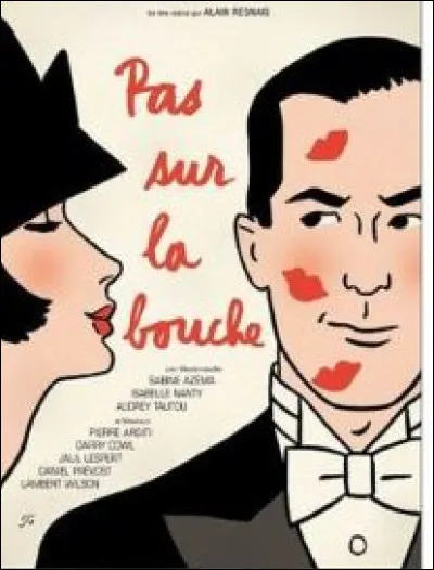 Quelle actrice est Arlette, la soeur de Gilberte (Sabine Azéma), dans le film "Pas sur la bouche" ?
