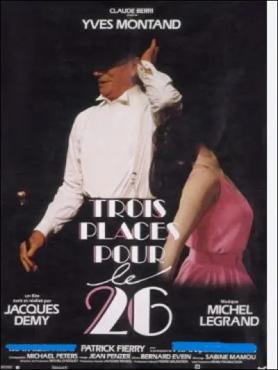 Dans ce film de Jacques Demy quelle actrice qui est sur l'affiche aux côtés d'Yves Montand incarne Marion ?