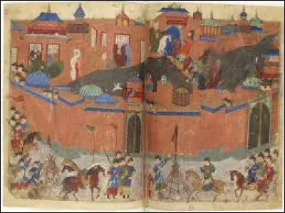 En 1258, après un siège de 13 jours, les Mongols s'emparent de cette grande ville défendue par l'armée d'Al-Musta'sim, dernier calife abbasside. Une grande partie de la population est massacrée. De quelle ville s'agit-il ?