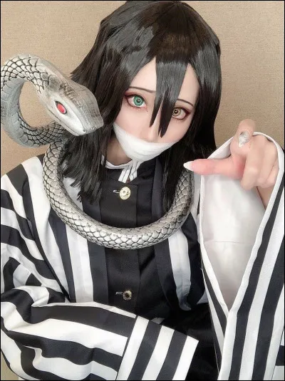 Avec son serpent autour du cou et son bandage, il a un côté effrayant. C'est :