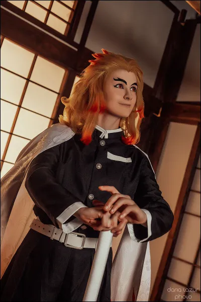 Avec ses cheveux orange qui font penser à des flammes, on devine facilement quel est son Souffle ; c'est :