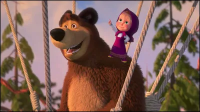 Comment sappelle cet ours, compagnon de la jeune Masha dans une série danimation russe ?