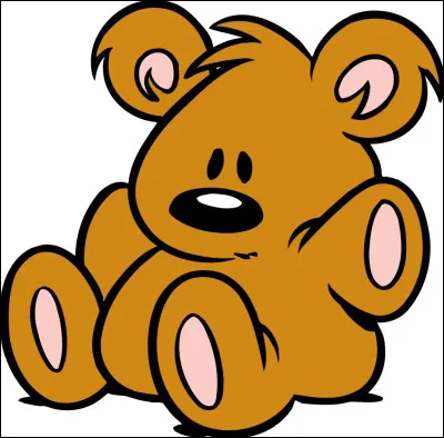 Quel animal de fiction est le propriétaire de l'ours en peluche nommé Pooky ?