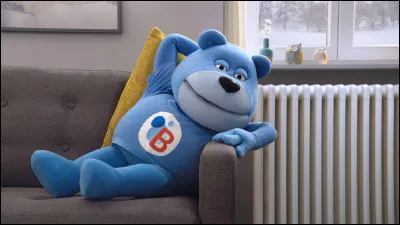 De quelle marque Bob, l'ours bleu, est-il la mascotte ?