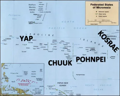 De combien d'États, la Micronésie se compose-t-elle ?