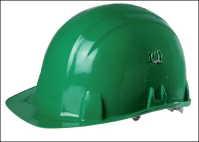 Sur un chantier de travaux publics, qui porte ce casque ?