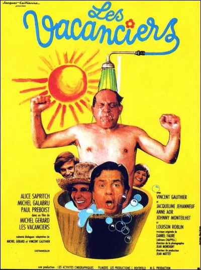 Comment s'appelle le personnage joué par Paul Préboist dans le film "Les Vacanciers" ?