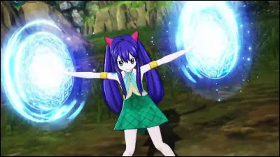 Wendy peut disposer du pouvoir de Erza Scarlett.