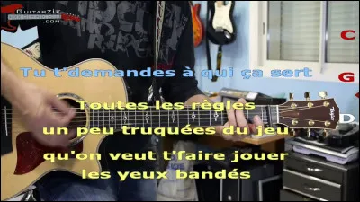 À qui faut-il attribuer la chanson "Quand t'es dans le désert" ?