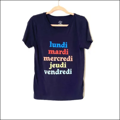 Lunes, martes, miércoles...