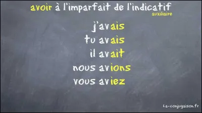 À la 1re personne du pluriel, conjugue le verbe avoir au présent.