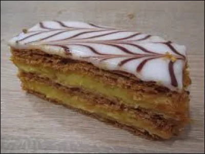 Quel type de pâte est utilisé pour confectionner un mille-feuille ?