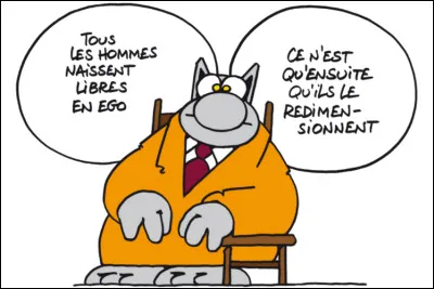 De quelle origine est Philippe Geluck, créateur de la bande dessinée humoristique "Le Chat" ?