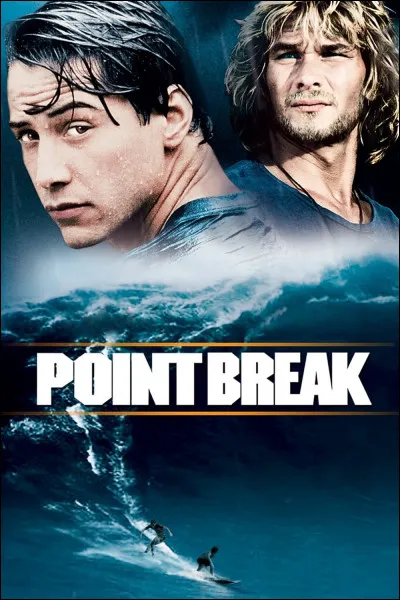 Quel acteur voit-on aux côtés de Keanu Reeves dans le film "Point Break" ?