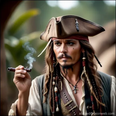 Qui joue Jack Sparrow dans "Pirates des Caraïbes" ?