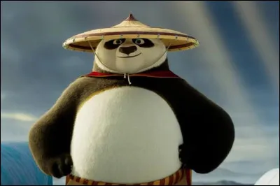 Comment s'appelle l'ursidé héros de la saga d'animation "Kung Fu Panda" ?