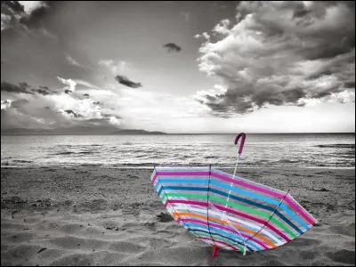 Dans sa chanson "Ailleurs land", que regarde Florent Pagny ?