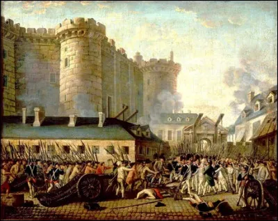 On commence par la Révolution française qui débute le 14 juillet 1789 par la prise de...