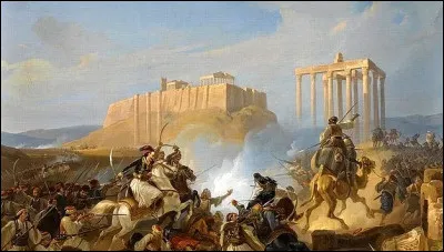 Quand se déroule la guerre d'indépendance grecque face à l'Empire ottoman ?
