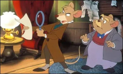 Comment sappelle le personnage de souris détective privé, héros d'un film danimation Disney sorti en 1986 ?