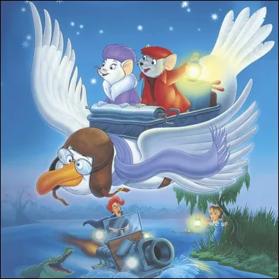 Dans le film d'animation "Les Aventures de Bernard et Bianca", quel est le nom de l'albatros ?