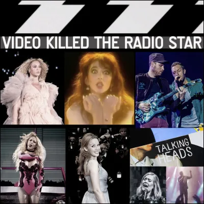 À quel groupe faut-il attribuer la chanson "Video killed the radio star" ?