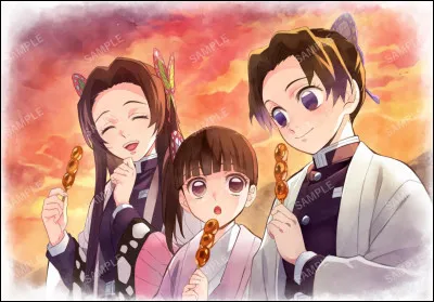 Vrai ou faux ? Shinobu, Kanae et Kanao sont surs de sang.