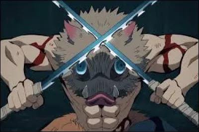 De quelle couleur sont les lames de Inosuke ?