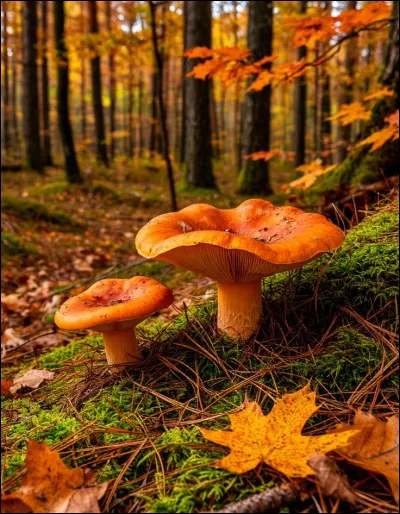 Que sont ces champignons qui laissent émaner un lait orangé à la cassure ?