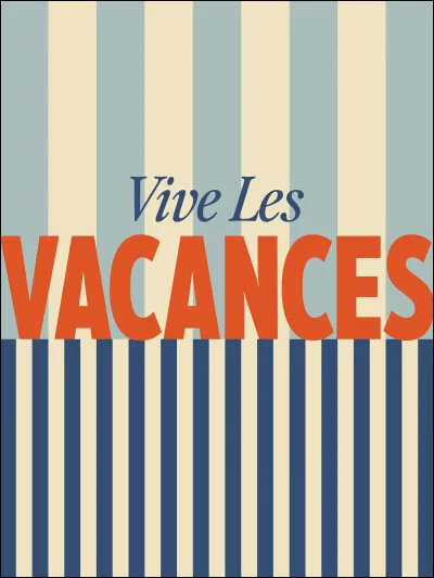 Tu préfères partir en vacances... (1)
